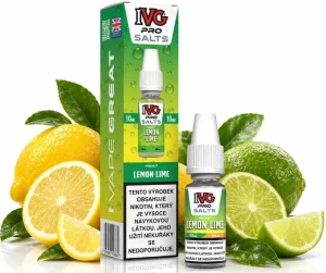 IVG Pro Salts Lemon Lime 10 ml 10 mg