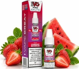 IVG Pro Salts Strawberry Watermelon 10 ml 10 mg