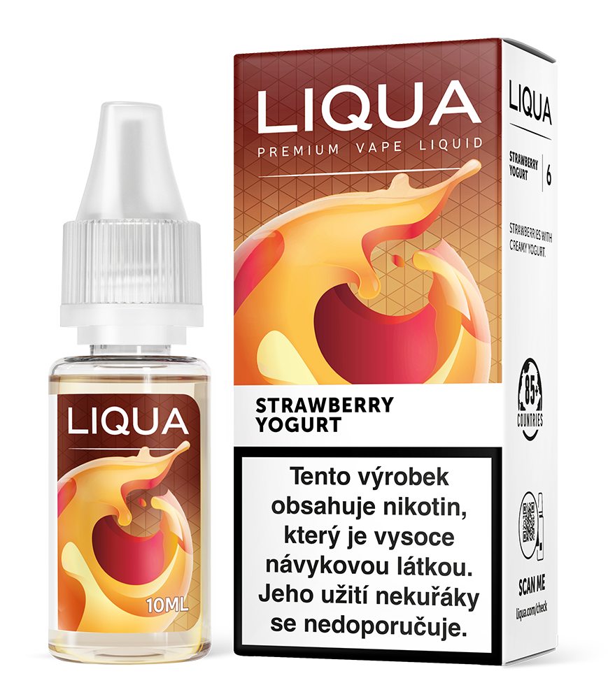 Ritchy Liqua MIX Strawberry Yogurt 10 ml 3 mg