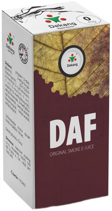 E-liquid Dekang DAF 10ml 0mg