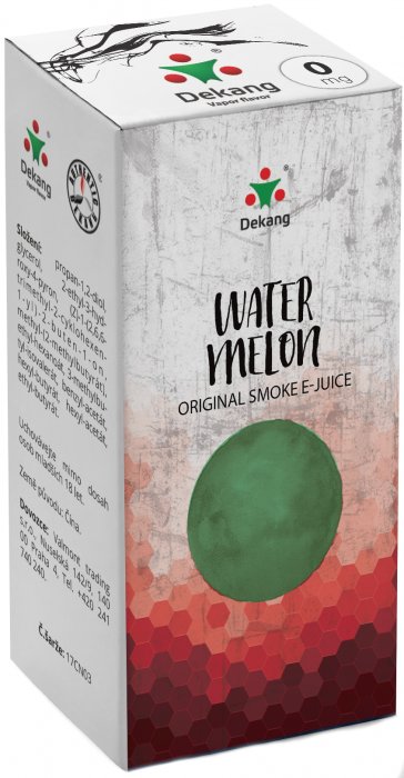 E-liquid Dekang Watermelon 10ml 0mg (vodní meloun)