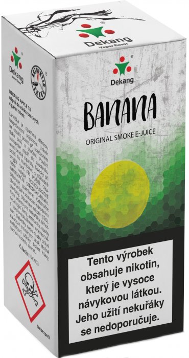 E-liquid Dekang Banana 10ml 11mg (banán)