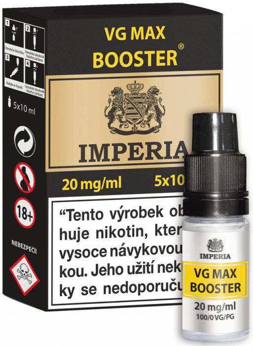 VG Max Booster IMPERIA 5x10ml VG100 20mg