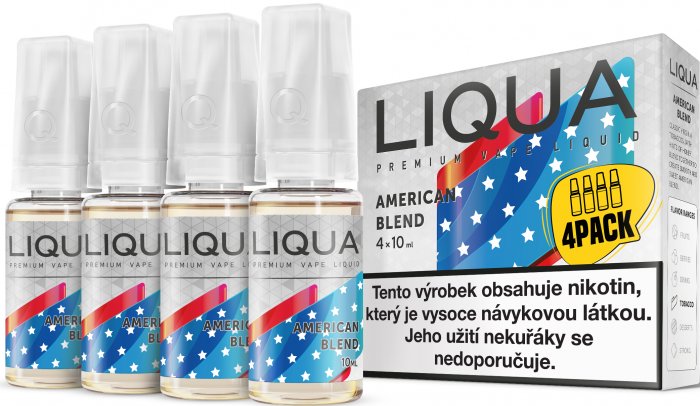 Ritchy Liqua Elements 4Pack American Blend 4 x 10 ml 3 mg