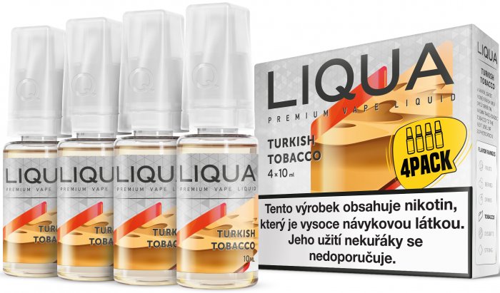 Ritchy Liqua Elements 4Pack Turkish tobacco 4 x 10 ml 3 mg