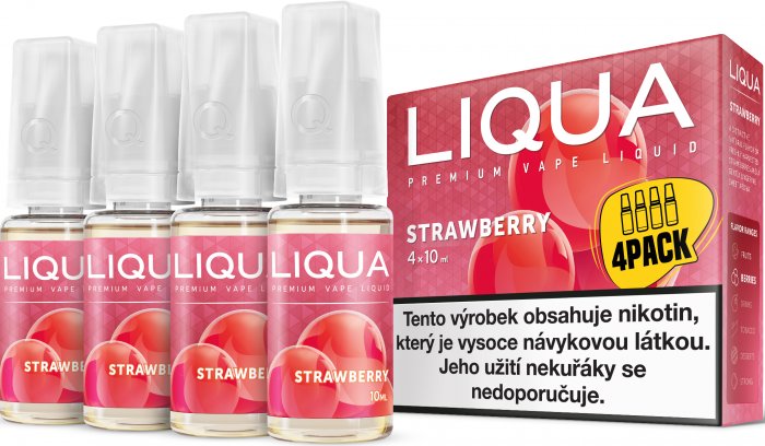 Ritchy Liqua Elements 4Pack Strawberry 4 x 10 ml 3 mg