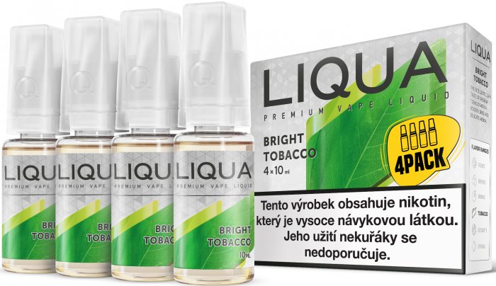 Ritchy Liqua Elements 4Pack Bright tobacco 4 x 10 ml 12 mg