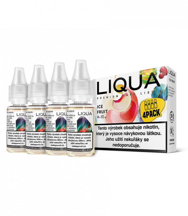 LIQUA MIX 4Pack Ice Fruit 4x10ml 3mg