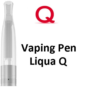 Liqua Q Vaping Pen clearomizer 1,8ohm 2ml Clear