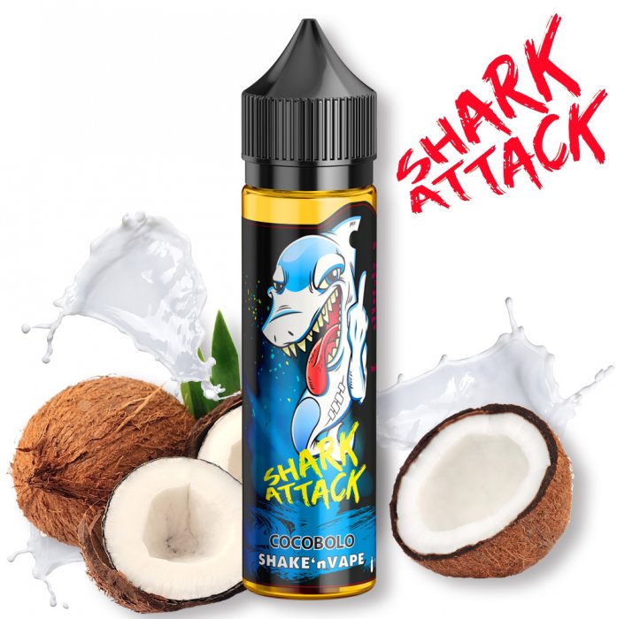 Příchuť IMPERIA Shark Attack - Shake and Vape 10 ml Cocobolo