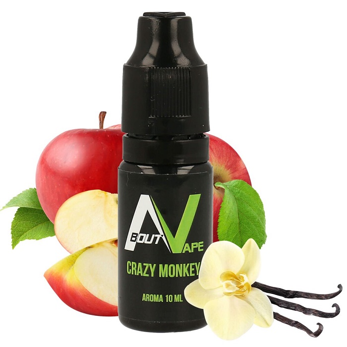 Bozz Pure Crazy Monkey (Jablka, vanilka a tajné koření) 10ml
