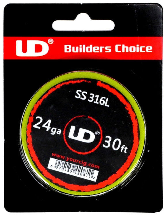 UD SS316 odporový drát 24ga 0,5mm 10m