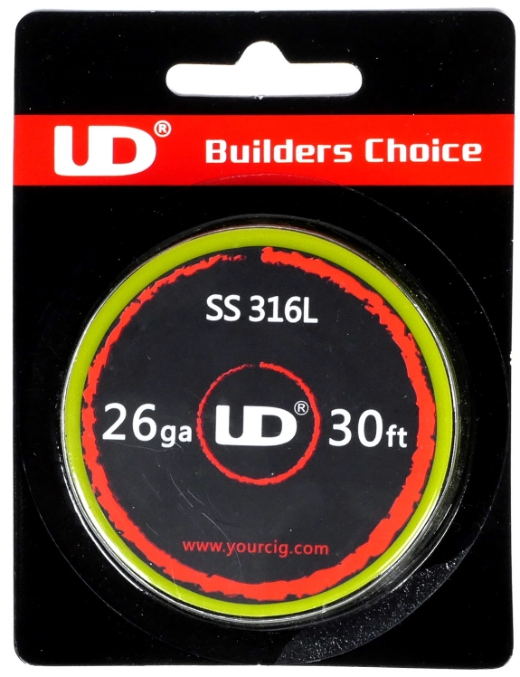 UD SS316 odporový drát 26ga 0,4mm 10m