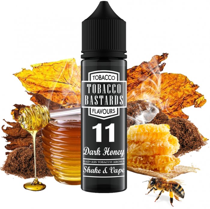 Flavormonks Tobacco Bastards Shake & Vape No.11 Dark Honey 20ml
