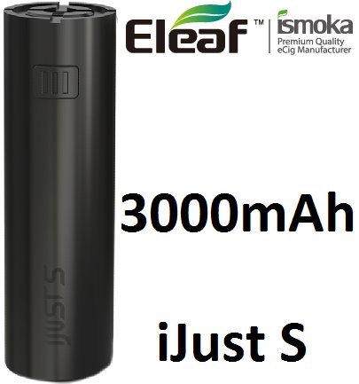 Eleaf iJust Baterie S Černá 3000mAh