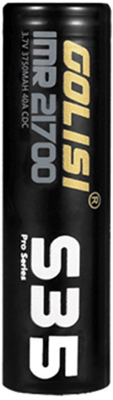 Golisi S35 baterie typ 21700 3750mAh 40A