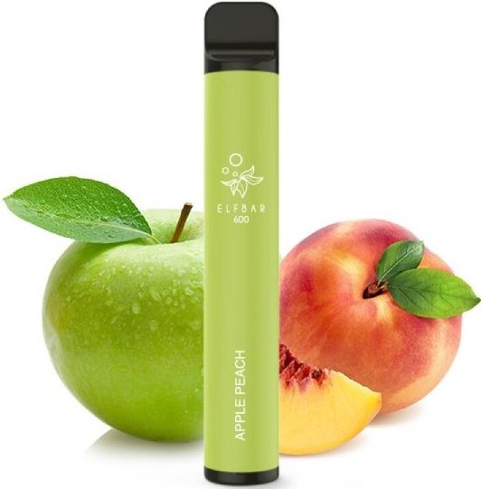 Elf Bar 600 Apple Peach 20mg 550 mAh 1 ks