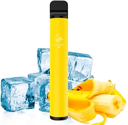 Elf Bar 600 Banana Ice 20mg 550 mAh 1 ks