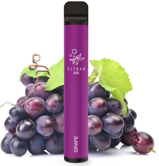 Elf Bar 600 Grape 20mg 550 mAh 1 ks