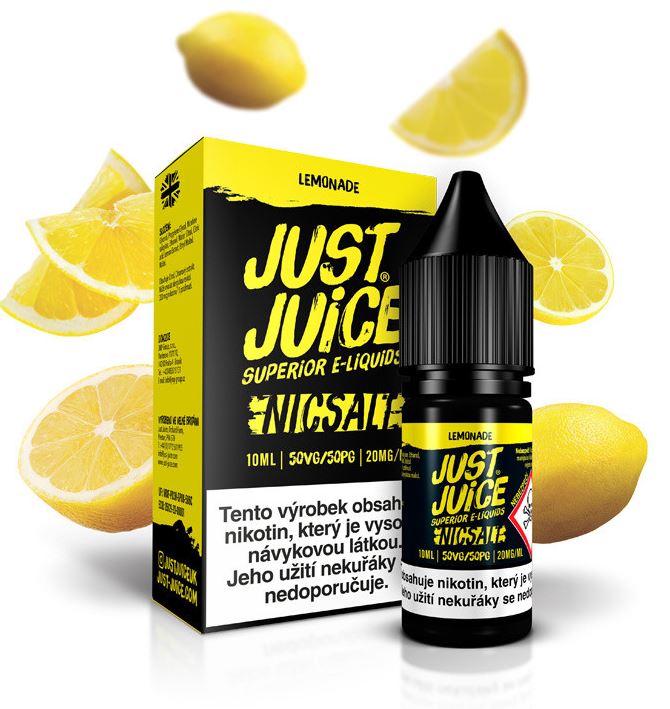Just Juice Salt Lemonade (Citronová limonáda) 10 ml 20 mg