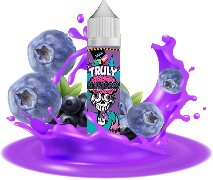 Chill Pill Shake & Vape Truly Blueberry 12 ml