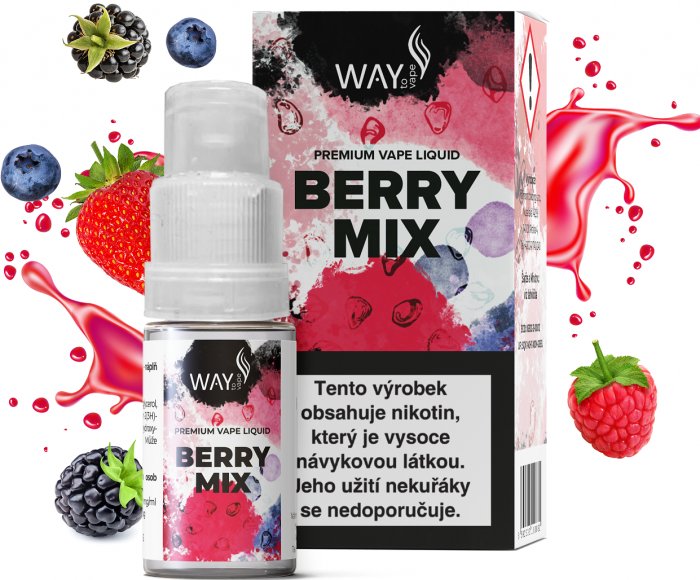 WAY to Vape Berry Mix 10 ml 3 mg