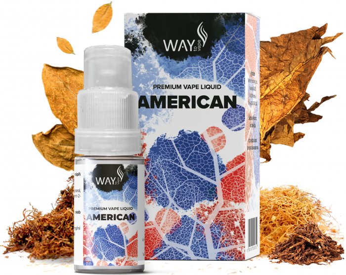 WAY to Vape American 10 ml 0 mg