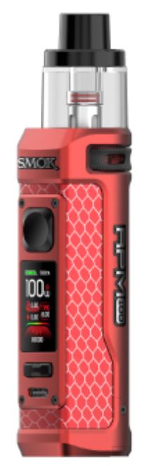 Smoktech RPM 100 grip Full Kit 100W Matte Red