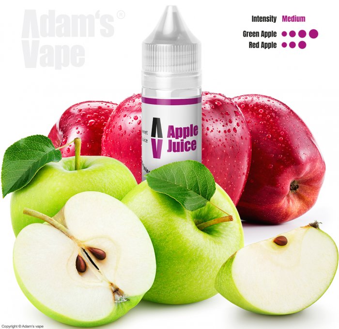 Adams vape S & V  Apple Juice 10 ml