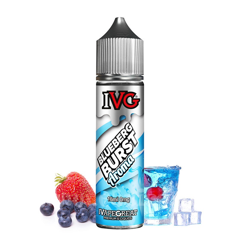 IVG Shake & Vape Blueberg Burst 18 ml (Chladivý ovocný mix)