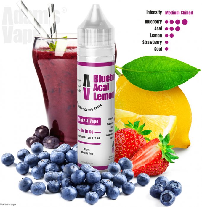 Adams vape S & V  Blueberry Acai Lemonade 10 ml