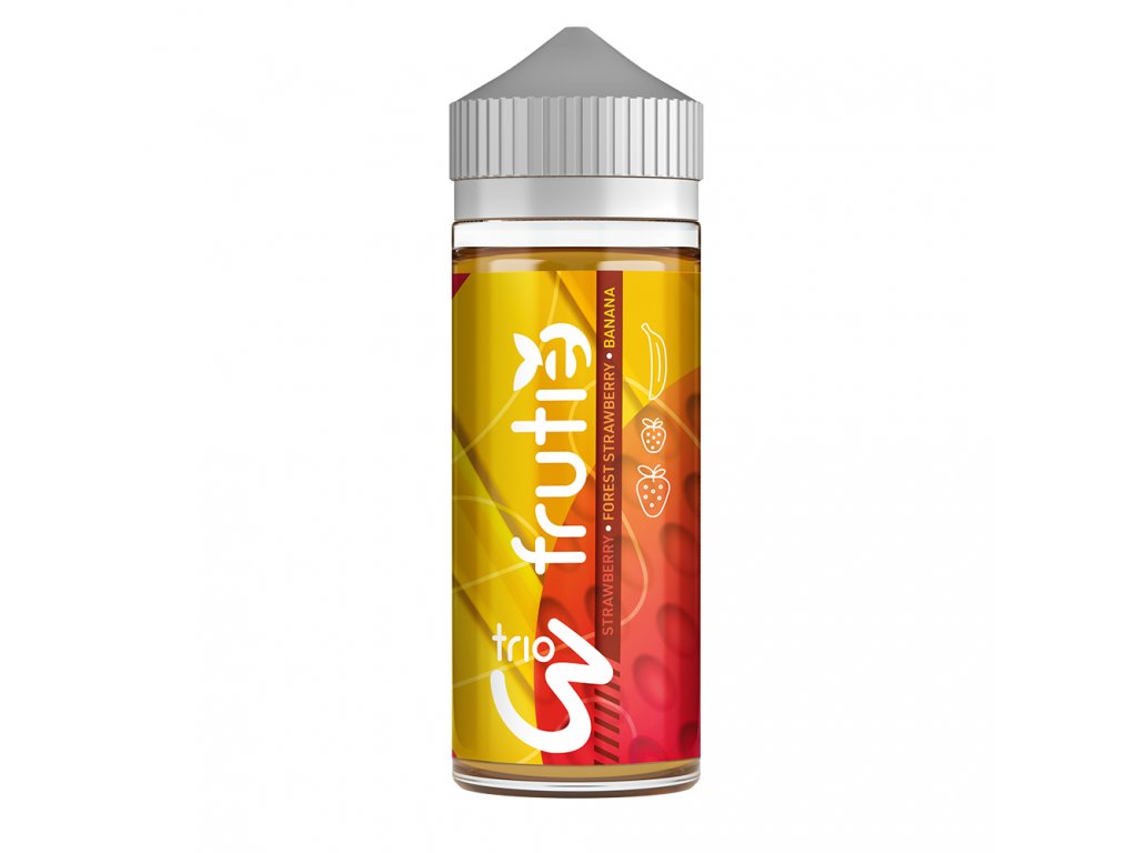 Frutie Trio Shake & Vape Jahodová směs s banánem 10ml