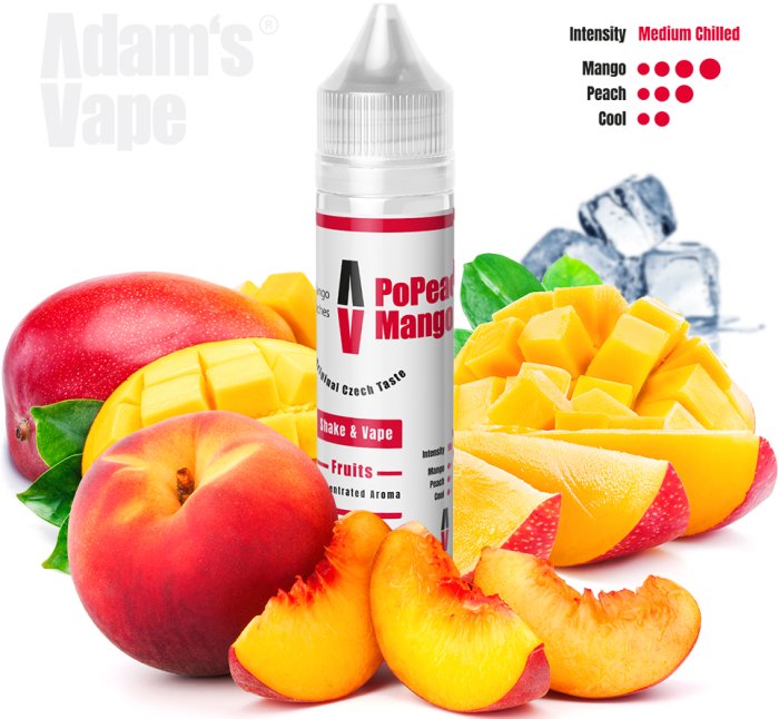 Adams vape S & V  PoPeachi Mango 10 ml