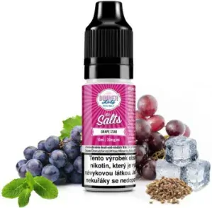 Dinner Lady Nic. Salts Grape Star 10 ml 20 mg