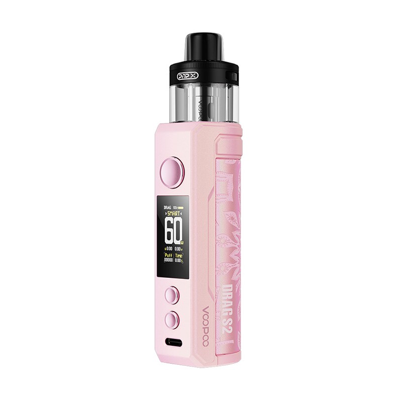 VooPoo Drag S2 Pod Kit 2500 mAh Glow Pink 1 ks