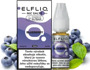 ELFLIQ Nic SALT Blueberry 10 ml 10 mg