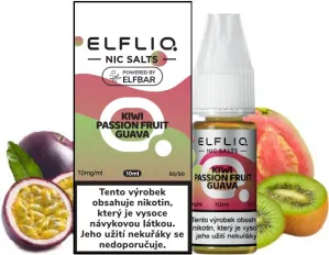 ELFLIQ Nic SALT Kiwi Passion Fruit Guava 10 ml 10 mg