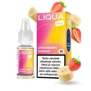 Liqua Salt Strawberry Banana 10 ml 10 mg
