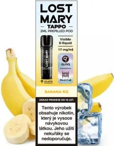 Elf Bar Lost Mary Tappo cartridge Banana Ice 17 mg