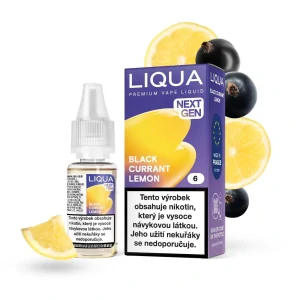 Liqua NextGen Black Currant Lemon 10 ml 18 mg