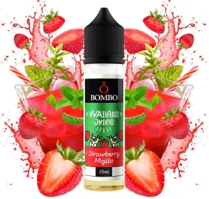 Bombo Wailani Juice S&V 15ml Strawberry Mojito (Jahodové mojito)