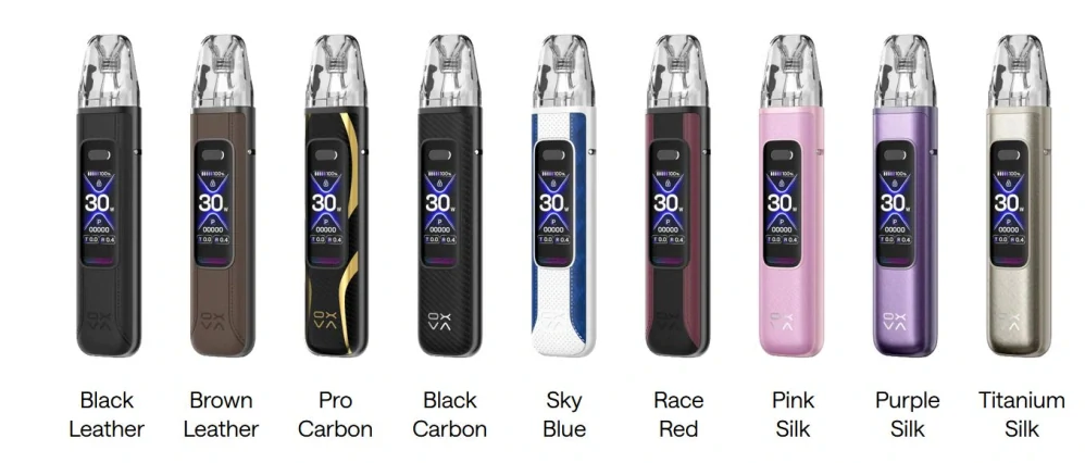 Oxva Xlim Pro 3 Pod 1500 mAh Black Leather