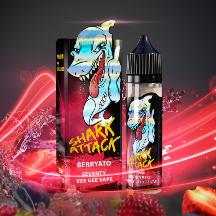 Příchuť IMPERIA Shark Attack - Shake and Vape 10 ml Berryato