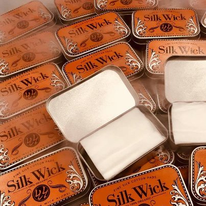 Flavormonks Silk Wick přírodní organická vata 7ks