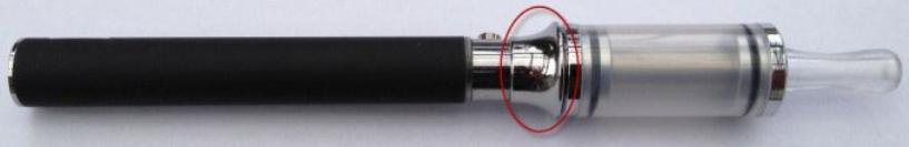 Adaptér na eGo baterii typ D - pro Vivi Nova, BCC Mega, clearomizer DCT 510