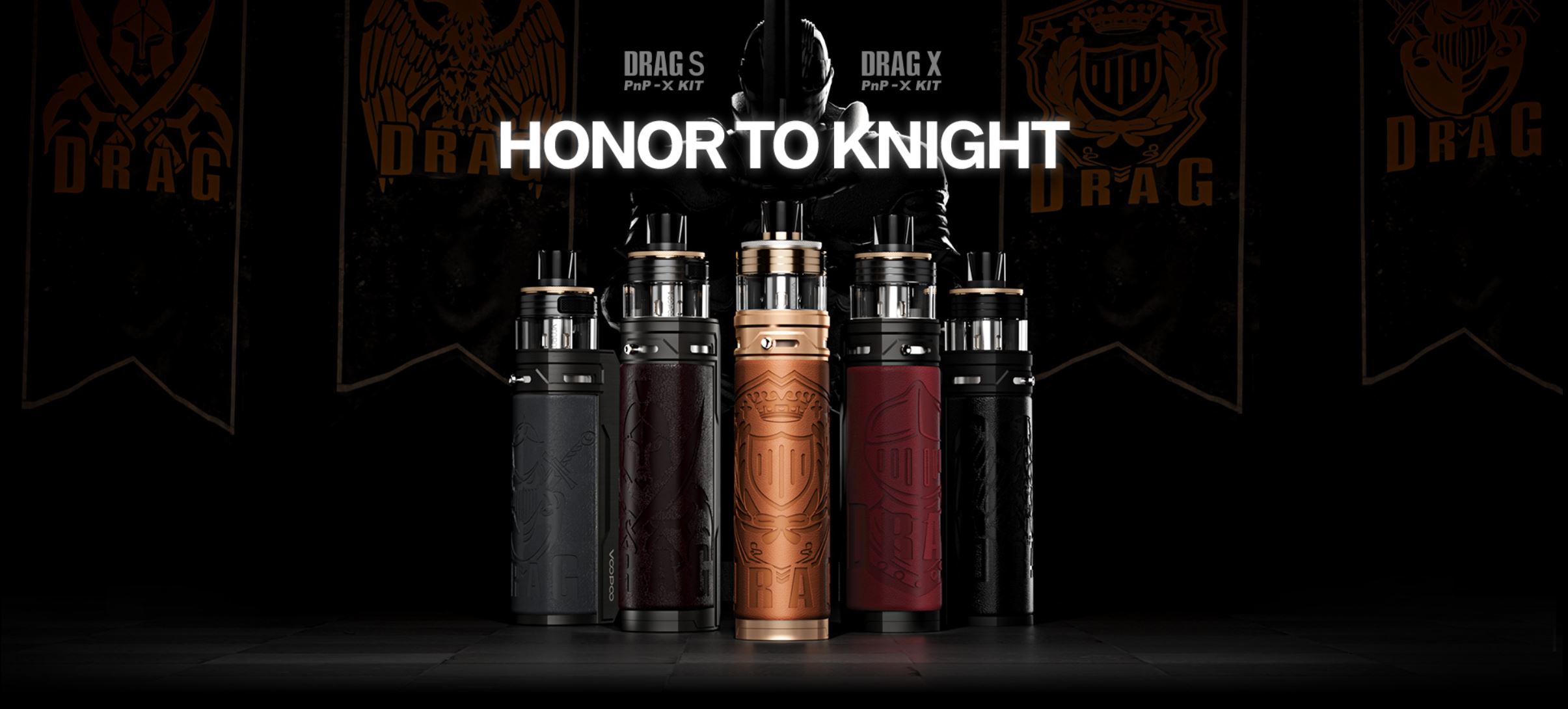 VooPoo Drag S PnP-X Pod Kit 2500mAh Eagle Black 1ks
