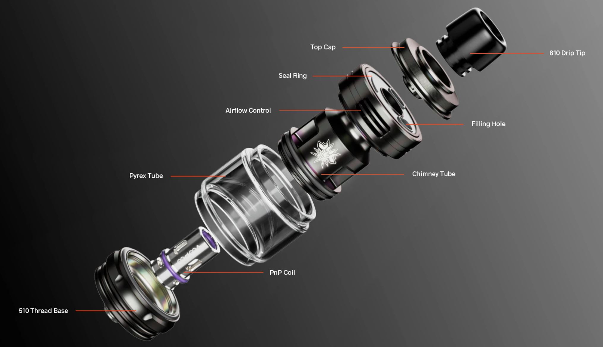VOOPOO Uforce Tank Černá 5,5ml