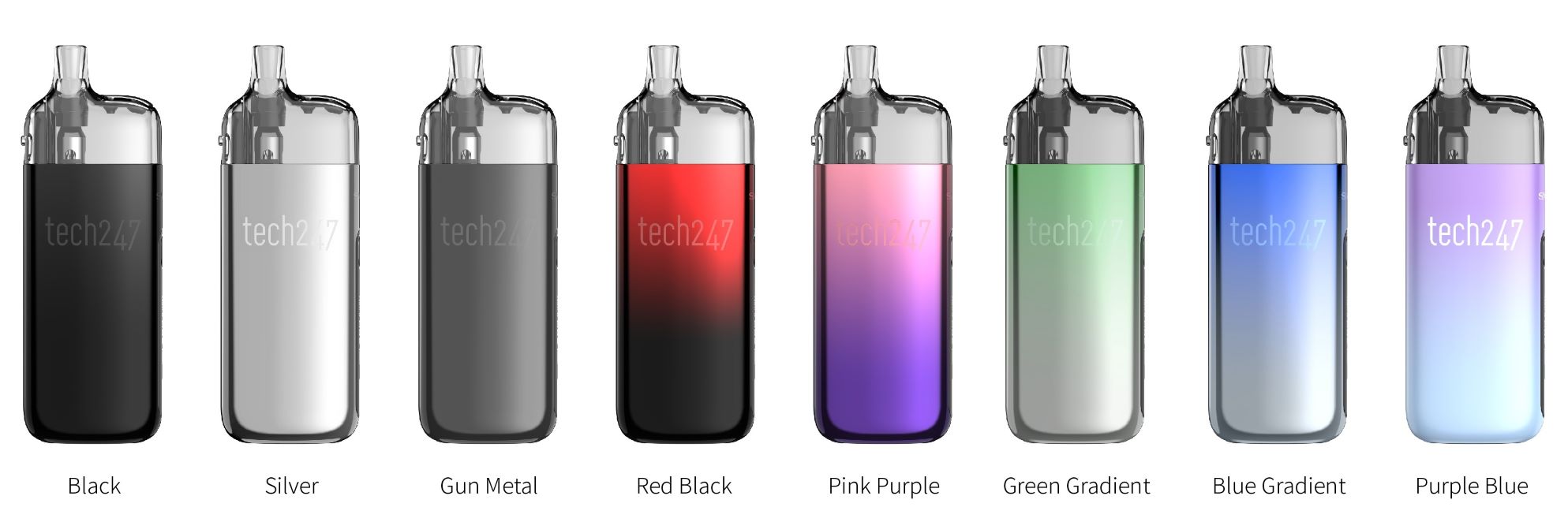 Smoktech Tech247 Pod 1800mAh Black 1 ks