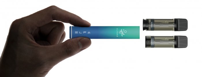 Elf Bar Elfa 500mAh Blueberry Sour Raspberry 20 mg 600 potáhnutí