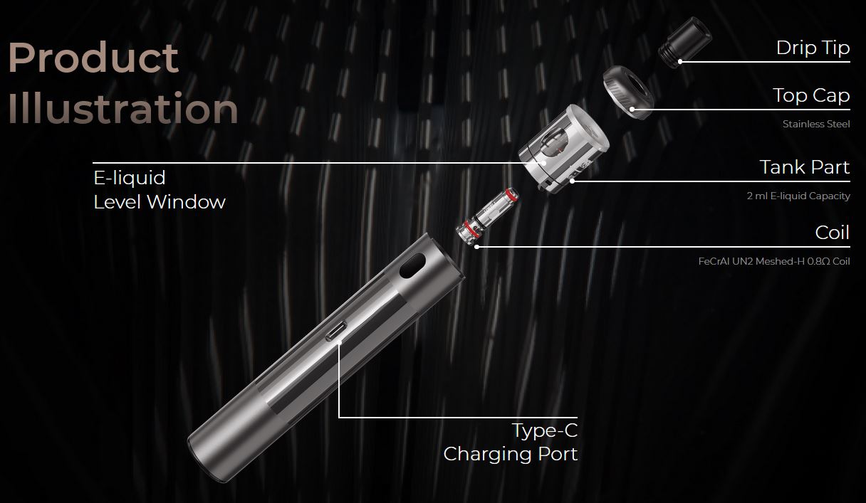 Uwell WHIRL S UN2 Meshed-H žhavicí hlava nerez 0,8ohm